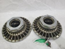 1975 1976 Lincoln Continental Town Car Two Oem Wheel Center Hub Cap D84c-1a097-a