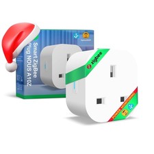 13A ZigBee Plug with Voice Control, Timer, and Energy Monitoring - UK Version