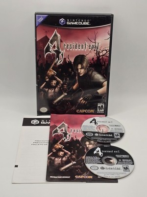 Resident Evil 4 (GameCube, 2005) CIB Tested Black Label