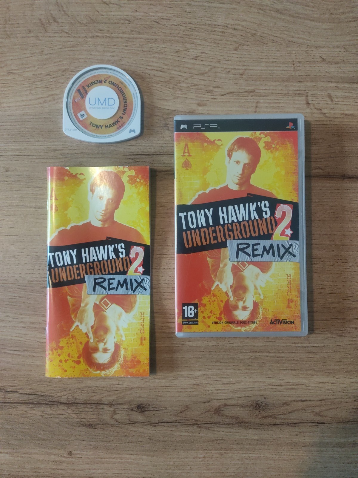 Rare !!! Tony Hawk's Underground 2 Remix / Complet / PSP / Pal Fr
