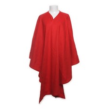 Cape, Größe: ONE SIZE, Rot, Einfarbig, Damen #ITl