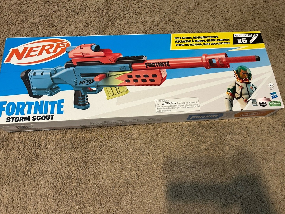 ナーフ　フォートナイト　STORM SCOUT REVIEW] nerf Fortnite storm scout (cool!) - YouTube