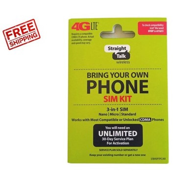 Unlimited Talk, Text & Data - Verizon-Compatible Nano SIM Card with 5G Coverage
