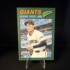 Jung Hoo Lee 2024 Topps Heritage #171 Giants MLB Base Set Baseball Card