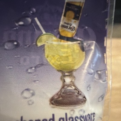 Corona Extra Coronarita Blue Bottle Holder Margarita Glass Clips Set of 12