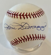 Dom DiMaggio Autographed OMLB Boston Red Sox