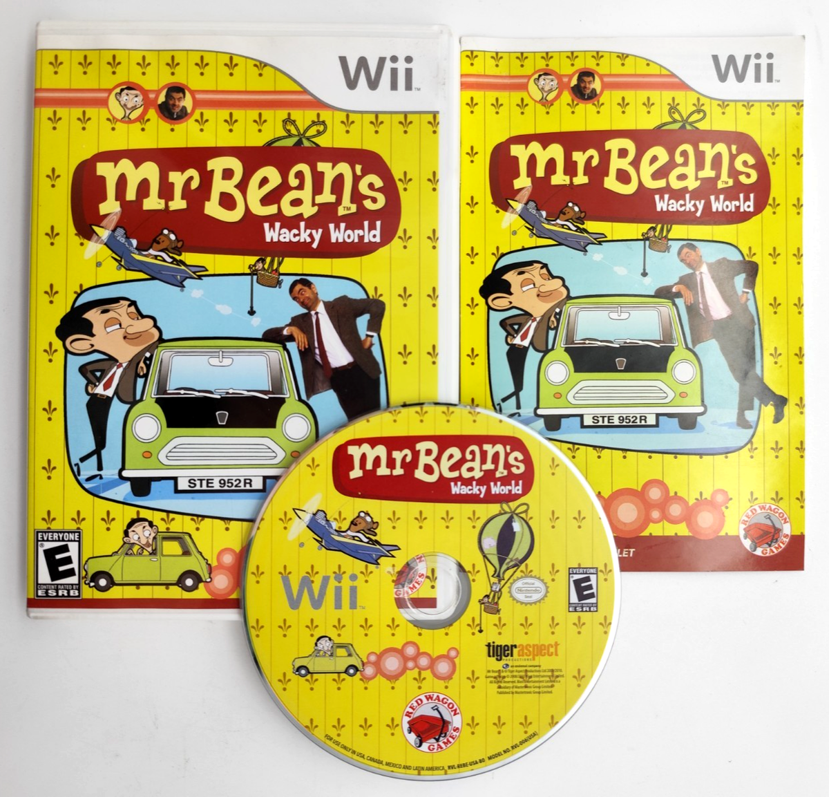 ミスタービーンNintendo Switch Mr. Bean's Wacky World of Wii (Nintendo Wii, 2011) for sale online