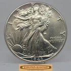 1943 Walking Liberty Half Dollar, 90% Silver - #C59737NQ