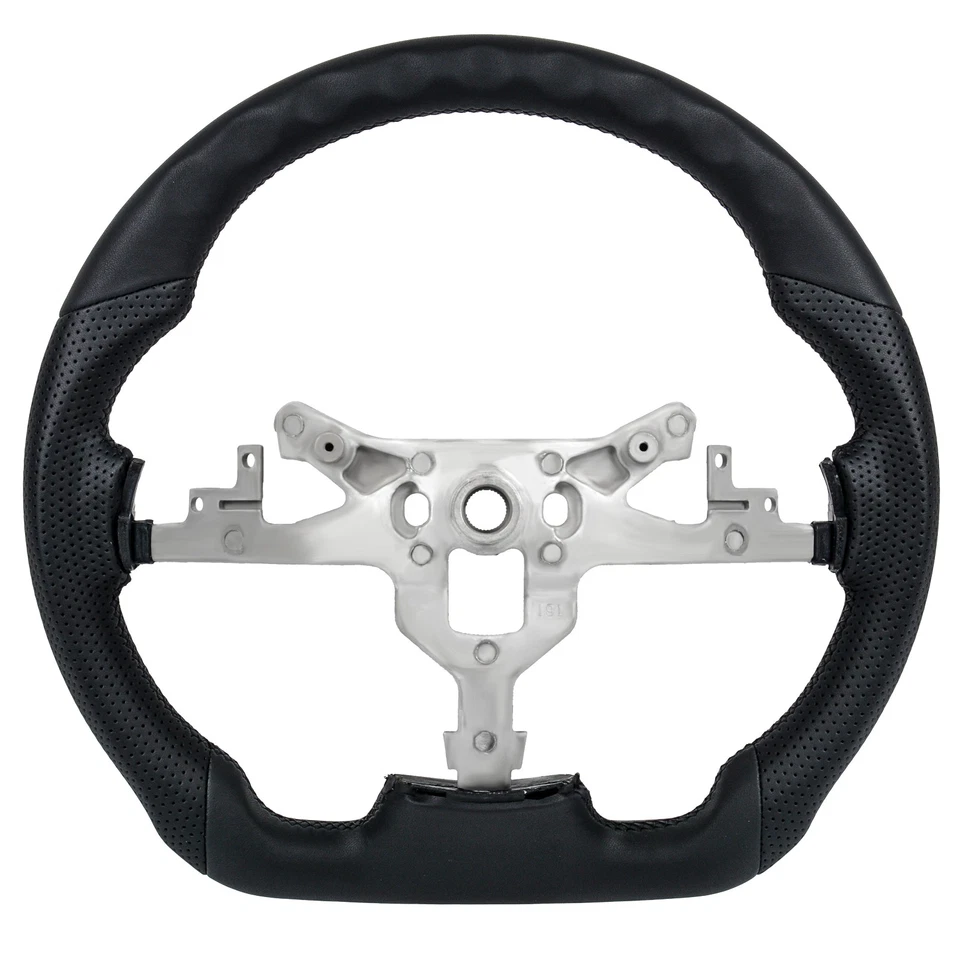 🏁Volante Nappa para Chevrolet Corvette C6 06-11 empuñaduras de cuero perforado Foto 2 de 4