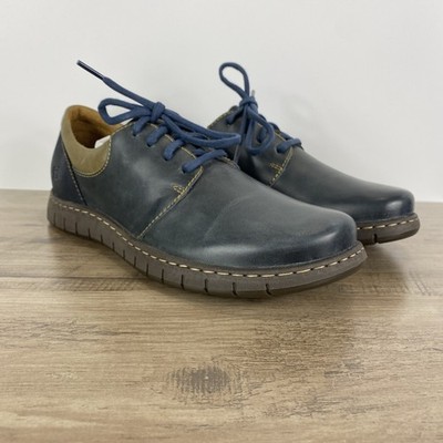 Born Lance Size 10 * Men s Leather Shoes Blue Unmarked Size Measures 27cm