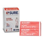 4SURE beta-ketone testing strips  (Nipro Diagnostics (UK) Ltd) 10strips 