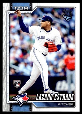 MLBカード　ASA LACY 99シリ 2026 Topps Series 1 LAZARO ESTRADA #299 Toronto Blue Jays Rookie