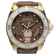 Gucci NEW Dive Doraemon Limited Edition 40mm Swiss Quartz Watch YA136334