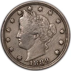 Photo of a 1889-P Liberty Nickel from an eBay listing that sold on Jul 16, 2026