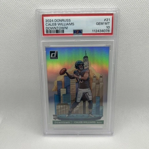 2024 Panini Donruss - Downtown! Caleb Williams #21 (RC)