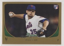 2011 Bowman Gold Dillon Gee #212 7mb