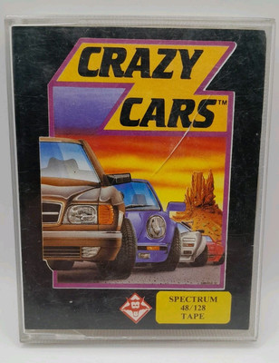 Crazy Cars von Titus Ltd. Ungetestet.  Soectrum 48/128k