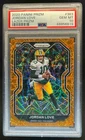 2020 Prizm Jordan Love RC Lazer Rookie #363 Packers PSA 10