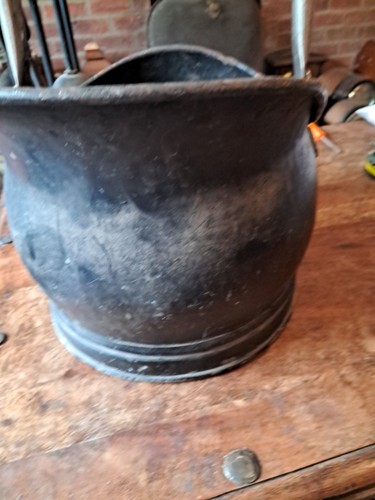 Black Fireside Companion Set 4 Piece Tool Kit With Stand + A Coal Bucket - Picture 10 of 22