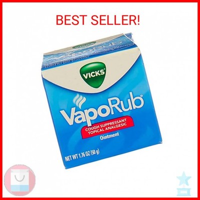 Vicks VapoRub Ointment,1.76 Ounce (Pack of 1)