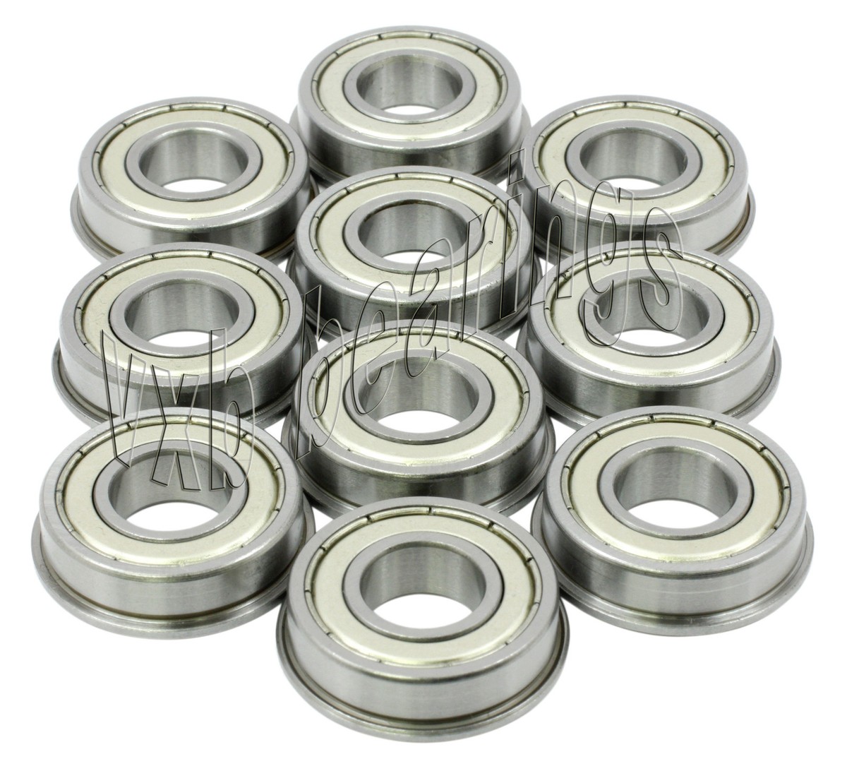 10 Flanged MF148ZZ 8x14x4 8mm/14mm/4mm MF148Z Miniature Ball Ball