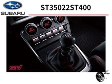 Sti Subaru Genuine Brz Zd8 Shift Knob Duracon 6mt Oem St35022st400 New