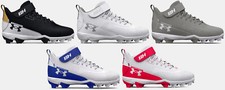 Under Armour Men's UA Harper 7 Mid RM Adult Baseball/Softball Molded Cleats