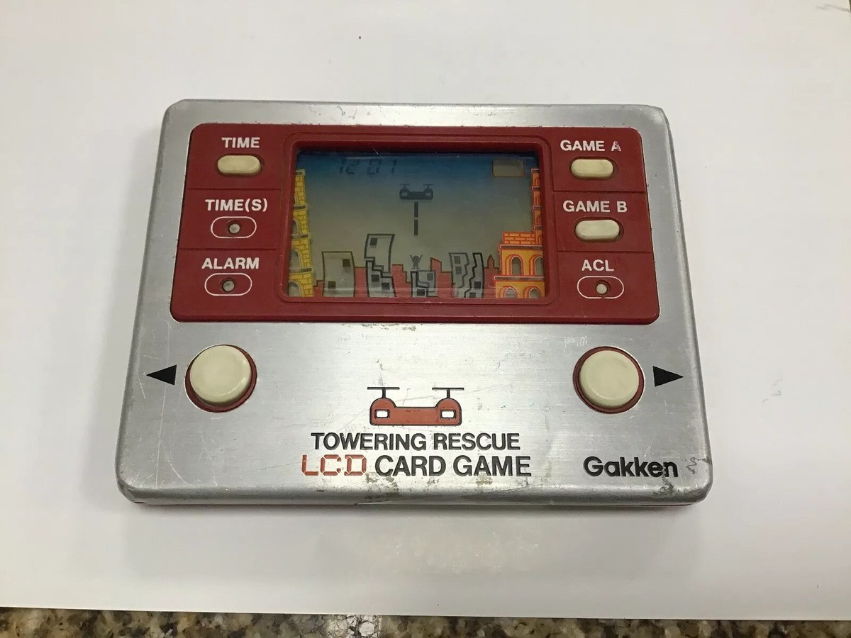Gakken Towering Rescue Lcd Card Game | eBay Gakken Towering Rescue Lcd Card Game | eBay