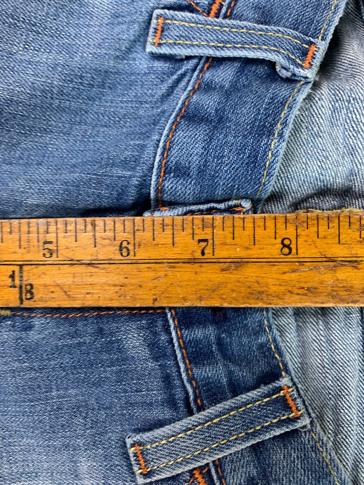 GAP Womens Jeans 28x32 Ultra Low Rise Bootcut Blue De… Gem