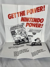 Tetris NES 1989 CIB Manual & Poster “Get The Power Nintendo Power”