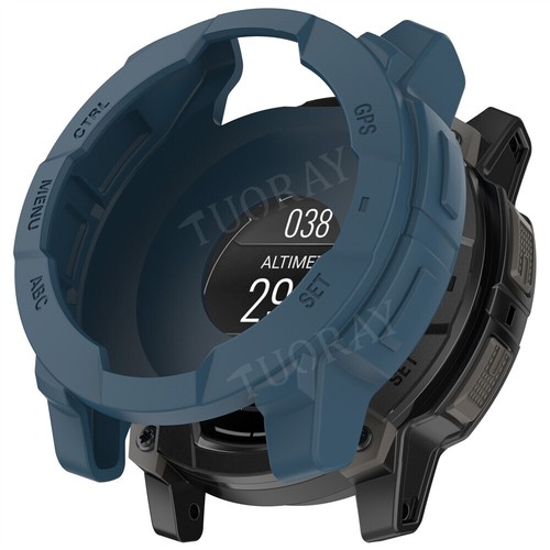 Do Garmin Instinct E 40mm / E 45mm Silikon Smart Watch Protector Case Cover - Zdjęcie 11 z 167