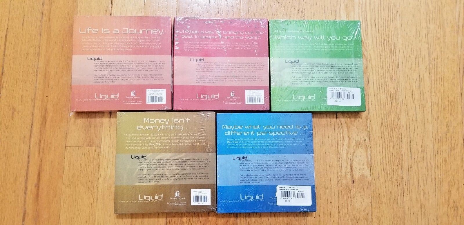 LOT OF 5 - LIQUID DVDS - SEE DESCRIPTION FOR TITLES - BRAND NEW!!!