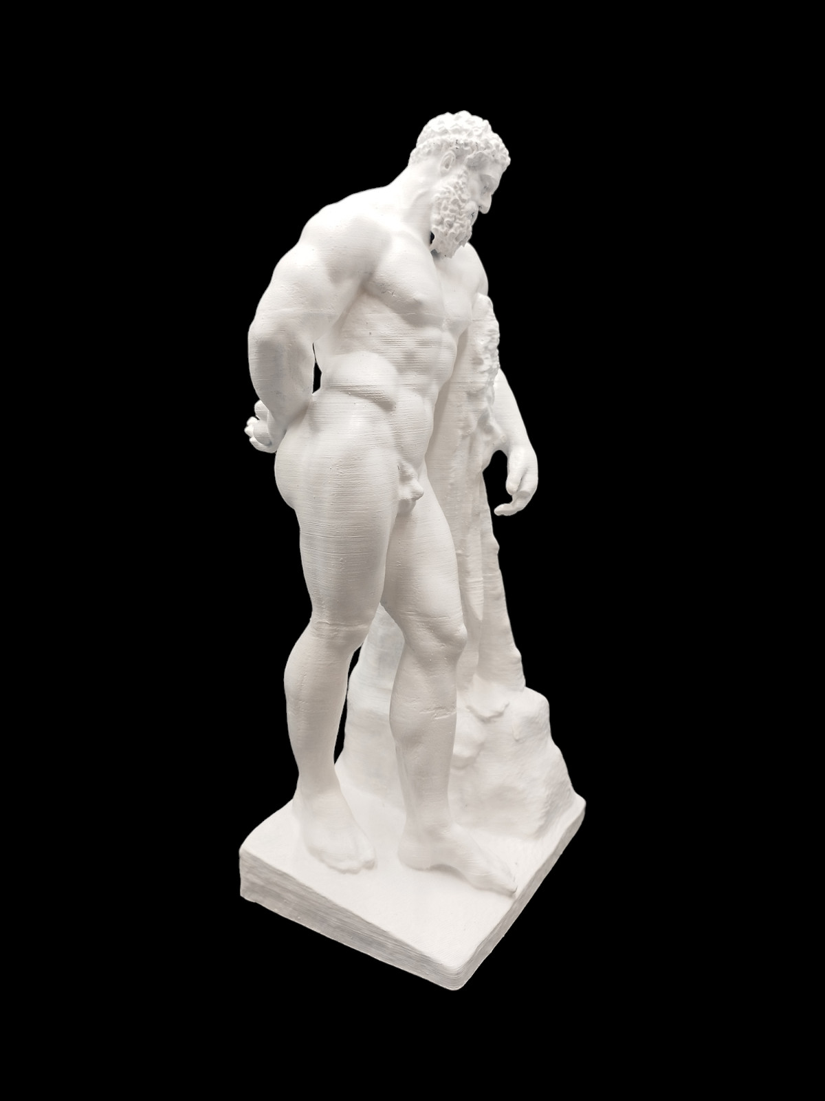 Hercules sculpture, statue ''15/37cm Big size desk gadget