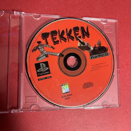 Tekken PS1 (Sony PlayStation 1, 1995) Tested & Working DISC ONLY