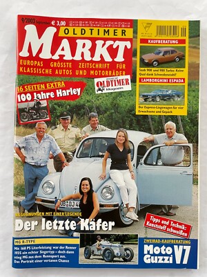 Saab 900 und Moto Guzzi V7 Kaufberatung; MG R-Type, Lamborghini Espada, VW Käfer