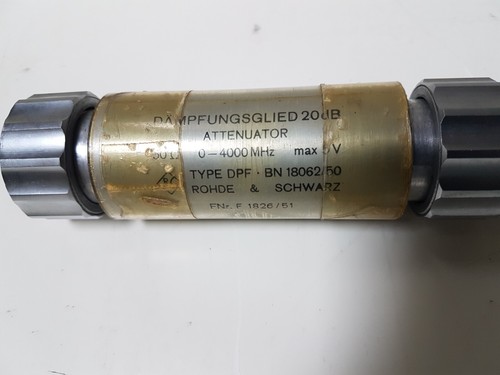 ROHDE & SCHWARZ R&S Dämpfungsslied 20 dB 50 Ohm Dezifix DPF BN18062/50