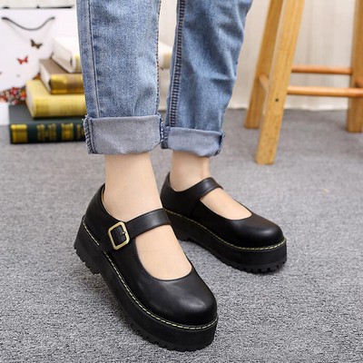 low mary jane shoes