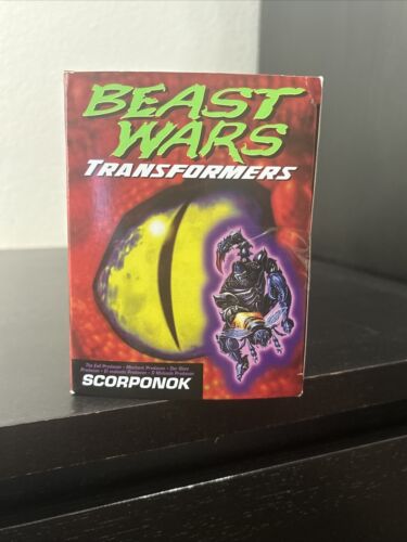 HASBRO TRANSFORMERS VINTAGE BEAST WARS SCORPONOK ACTION FIGURE - Picture 3 of 3