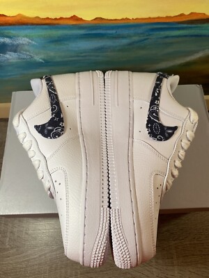 Nike Air Force 1 '07 Essentials Black Paisley W {DH4406-101
