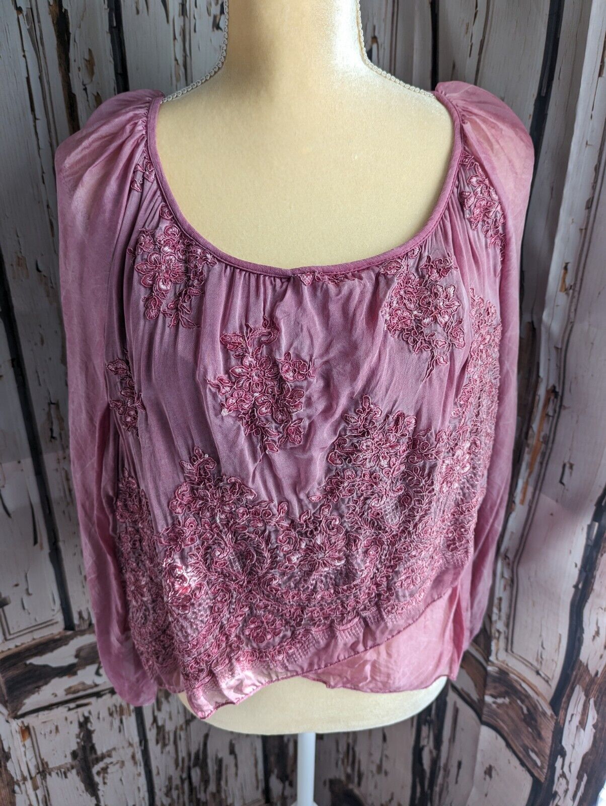 Belle France Silk Top Pre Owned M - image 16