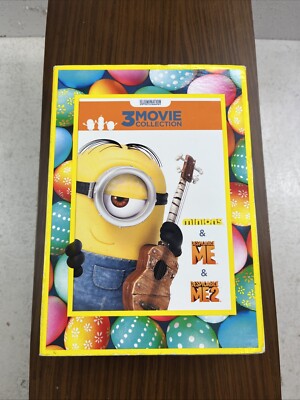 Despicable Me: 3-Movie Collection Minions (Easter Egg Look) [2022, DVD NEW