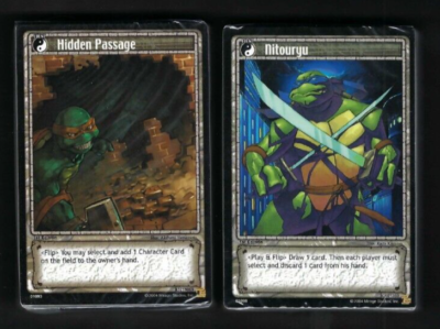 2004 Teenage Mutant Ninja Turtles (TMNT) Starter Set Pack A/B