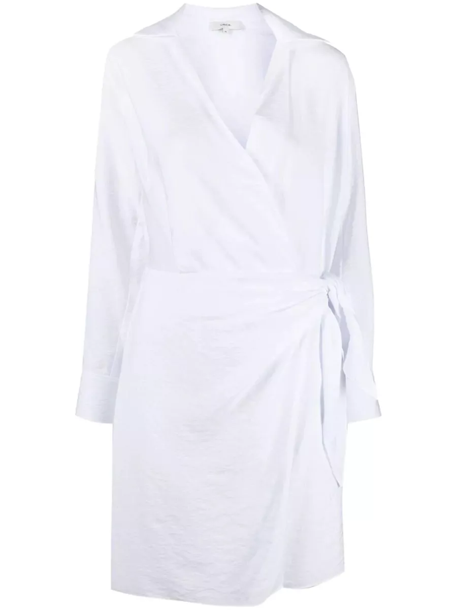 Vince wrap hotsell front dress