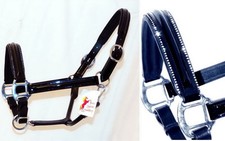 FSS STELLAR KLAR KRISTALL BLING ROHRKANTE gepolstert NOSH PATENT HALTER KOPFHALSBAND