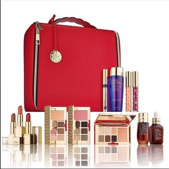Estee Lauder Blockbuster COOL Holiday Makeup Kit Reg $440