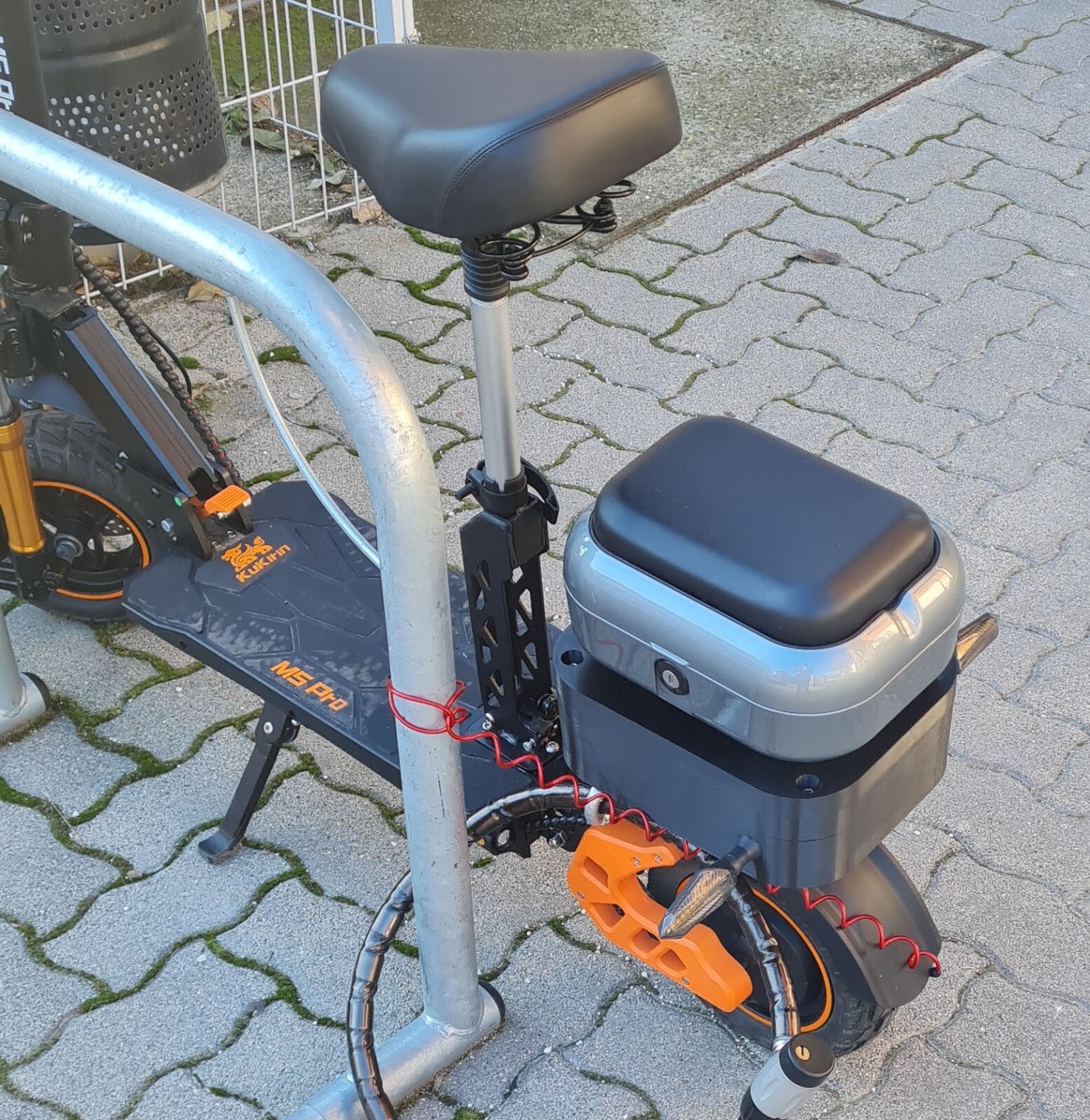 FB Electric Scooter Battery Case Cover Bicycle E-bike Storage