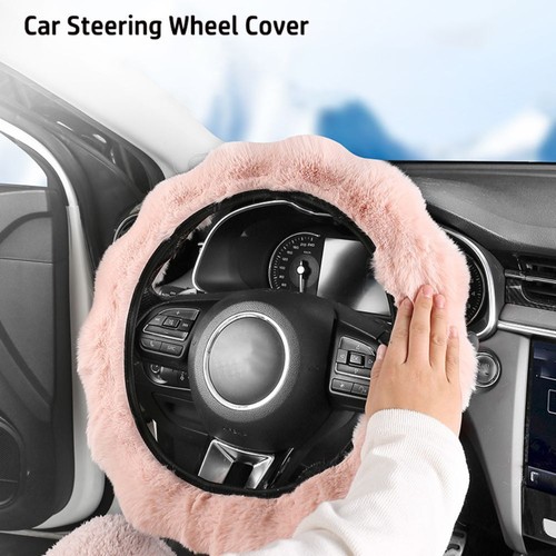 NonSlip Steering Qheel Grip Cover Steering Wheel Protector for Women