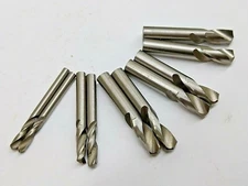 2.4mm 3.2mm 4.7mm 5mm 5.2mm Drill Screw Machine HSS Short Length Drills  10 pcs