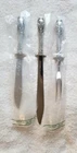 AMERICAN VICTORIAN by LUNT Sterling Silver 3 Piece CARVING SET w/ 2 Knives