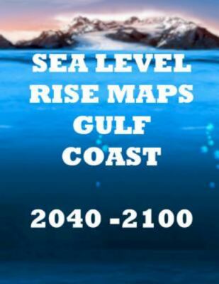 Sea Level Rise Maps: U.S. Gulf Coast 2040-2100 by Ayala, Luis, Brand New, Fre...